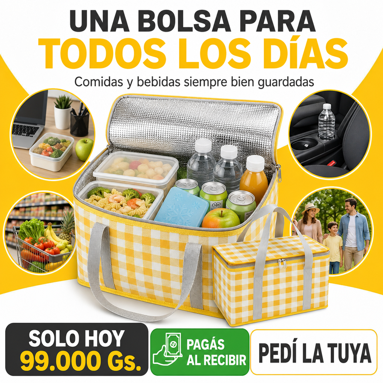 Bolsa Termica Reutilizable